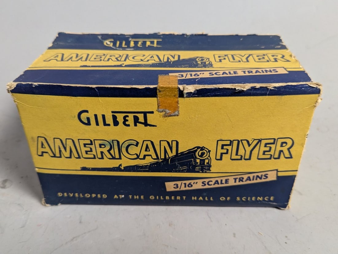 Gilbert American Flyer Whistling Billboards Steam and Diesel Vintage Model Train Set - 8