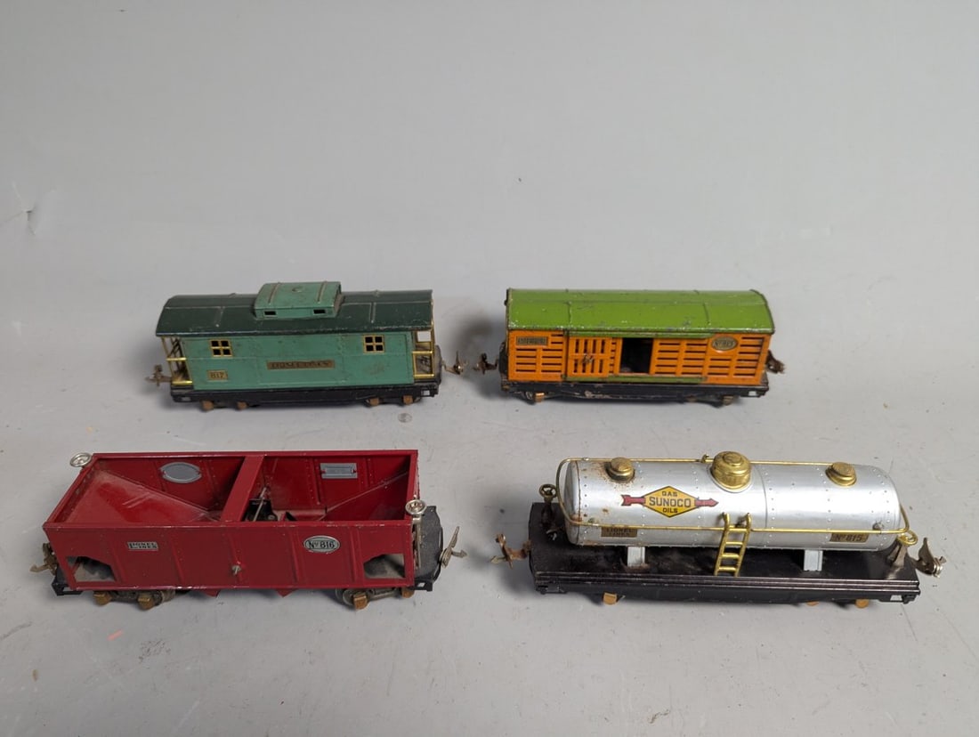 Lionel 800 Series O-Gauge Freight Cars Lot 813 815 816 817 Vintage Train Collectibles (1 of 7)