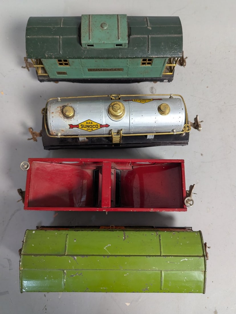 Lionel 800 Series O-Gauge Freight Cars Lot 813 815 816 817 Vintage Train Collectibles - 2