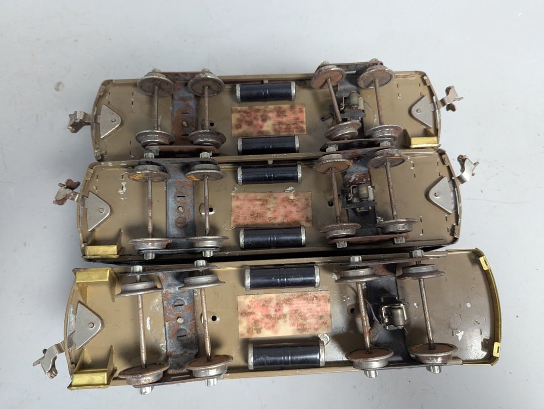 Lionel Prewar Standard Gauge Train Set No. 318 337 338 Electric Locomotive and Cars - 11