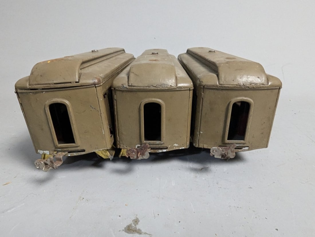 Lionel Prewar Standard Gauge Train Set No. 318 337 338 Electric Locomotive and Cars - 13