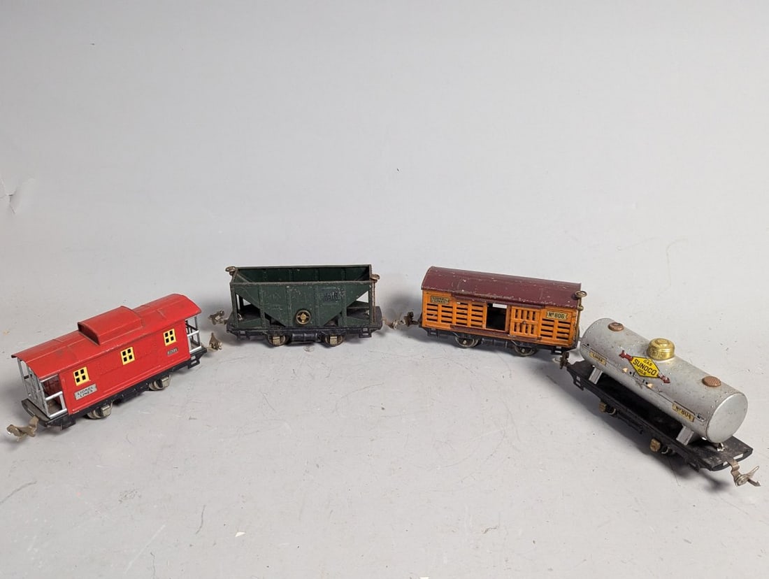 Lionel Prewar O Gauge 800 Series Freight Cars Collection Vintage Train Cars (1 of 7)