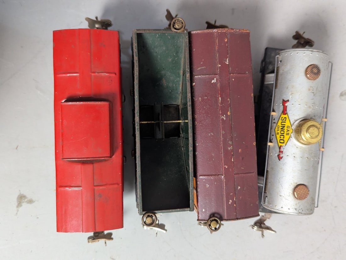 Lionel Prewar O Gauge 800 Series Freight Cars Collection Vintage Train Cars - 3