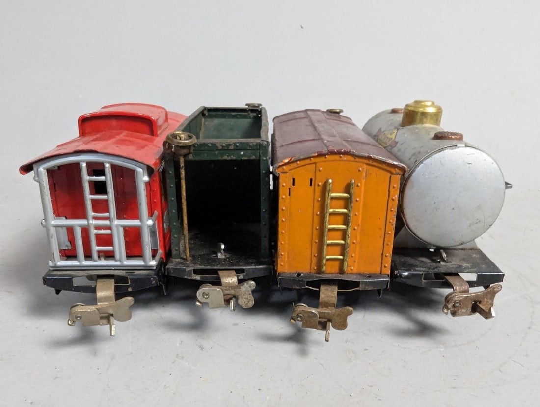 Lionel Prewar O Gauge 800 Series Freight Cars Collection Vintage Train Cars - 7