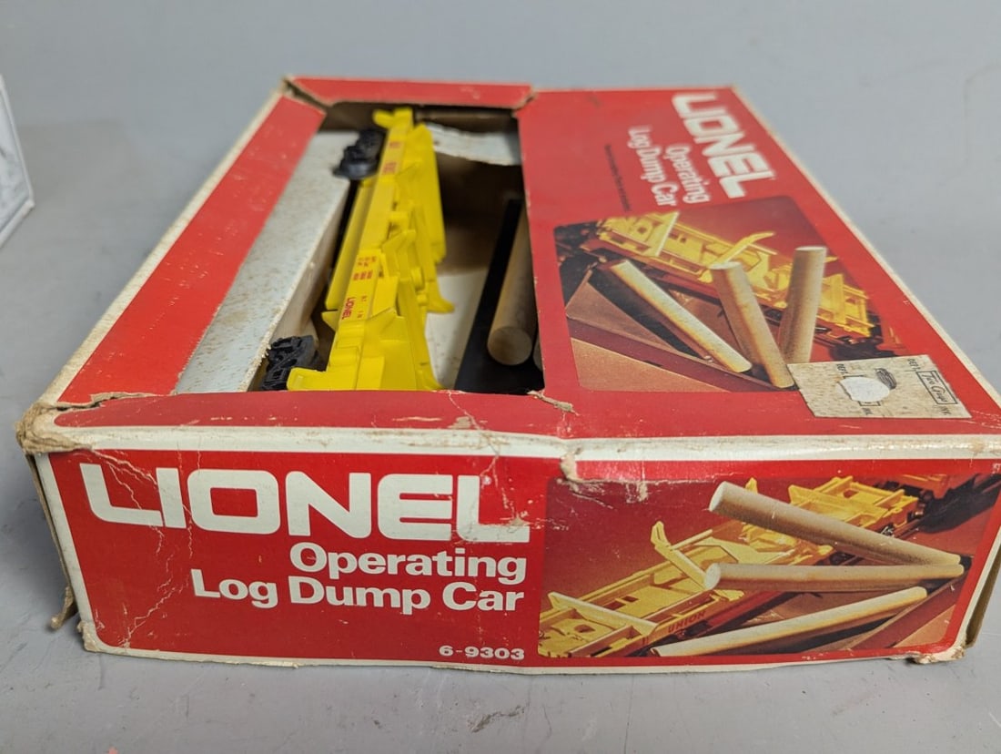 Lionel O/O27 Gauge Operating Log Dump Cars Collectible Model Trains Lot - 5