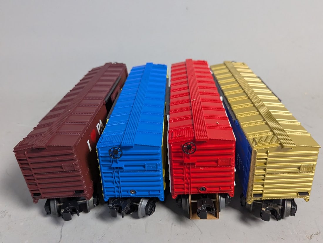 Lionel O-Gauge I Love Boxcar Collection from 1990s - Pennsylvania Virginia California Ohio - 6
