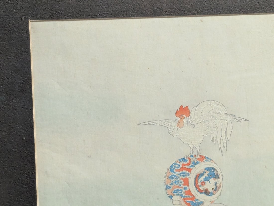 Toyohara Chikanobu Gion Festival Float Japanese Woodblock Print Left Panel of Triptych - 3