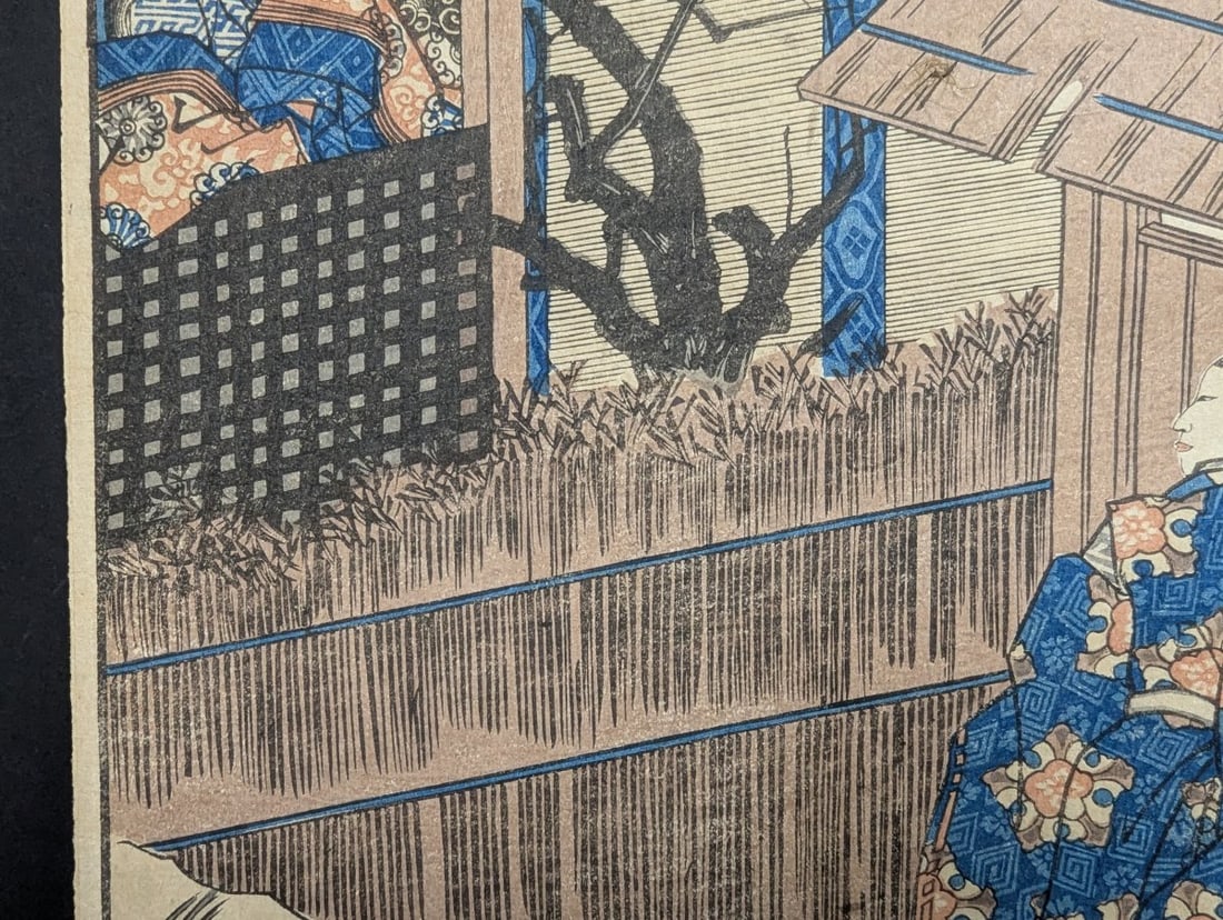 Original 19th Century Japanese Woodblock Print by Utagawa Kuniyoshi - Rare Collectible - 6