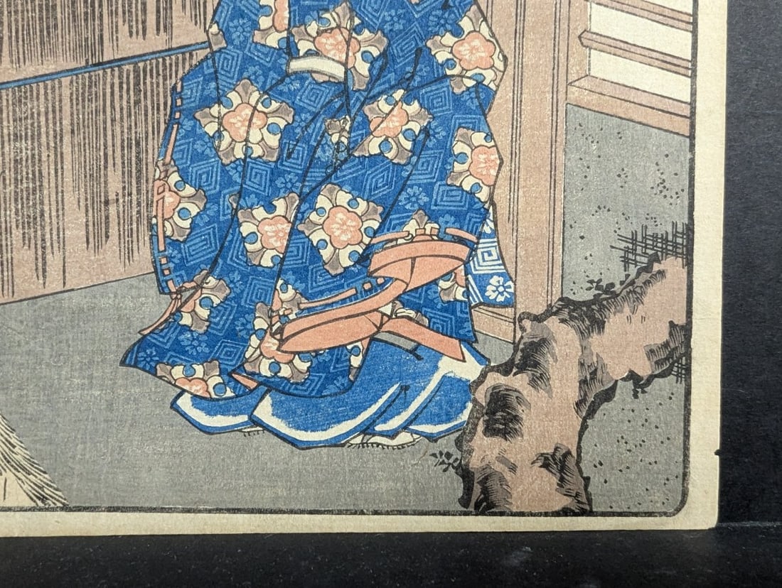 Original 19th Century Japanese Woodblock Print by Utagawa Kuniyoshi - Rare Collectible - 9