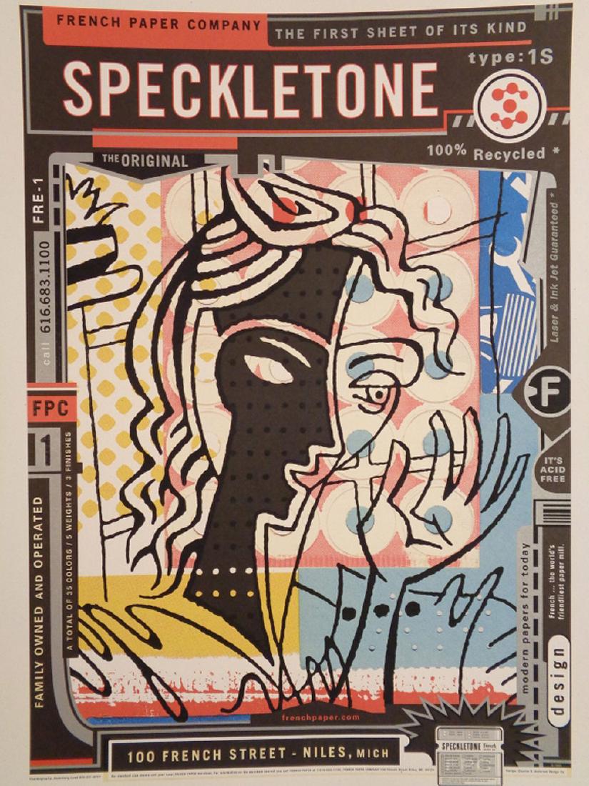 Charles Anderson Poster for French Paper Company (1 of 5)