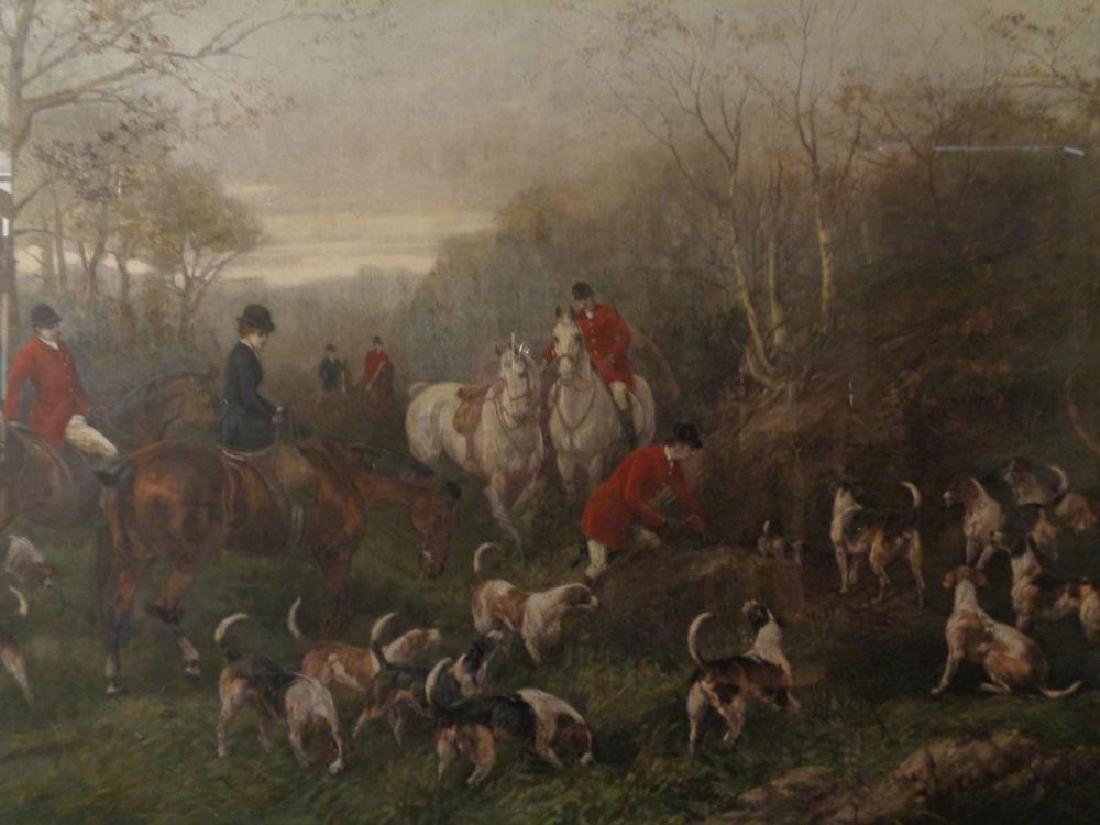 Heywood Hardy Fox Hunting Goupil Gravure Print (1 of 6)