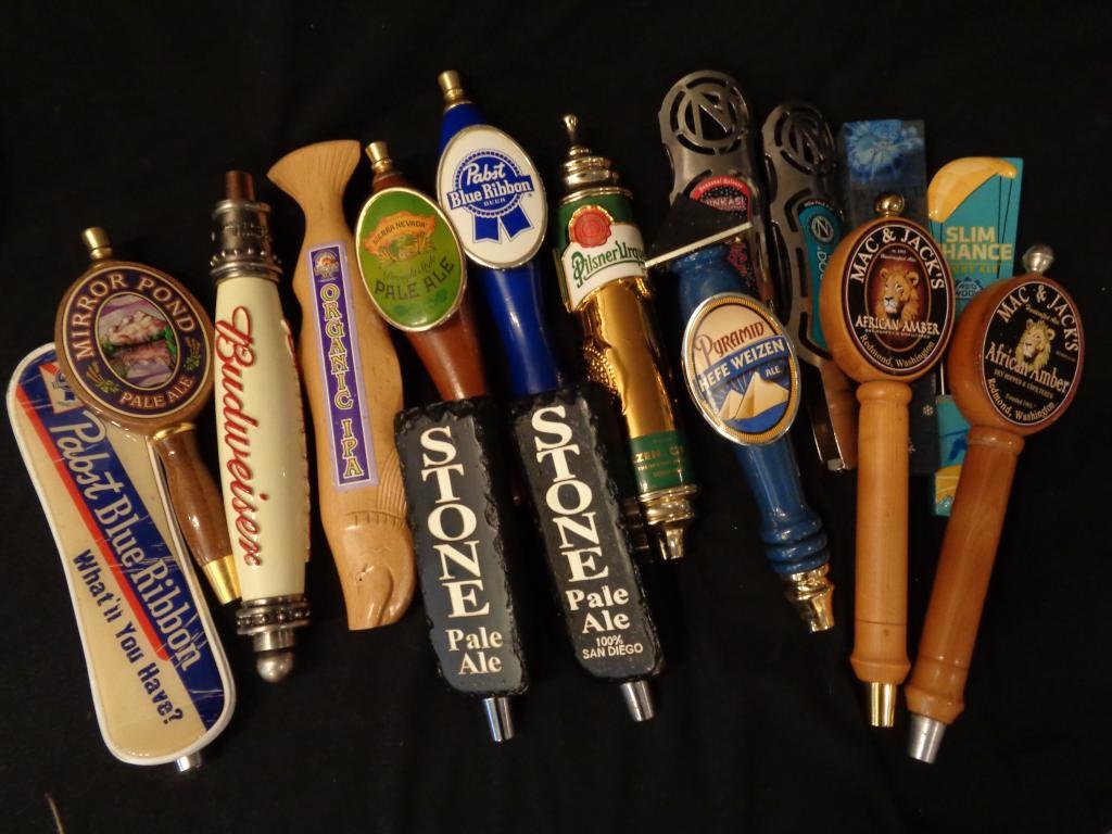Collection of Beer Tap Pull Handles (1 of 4)