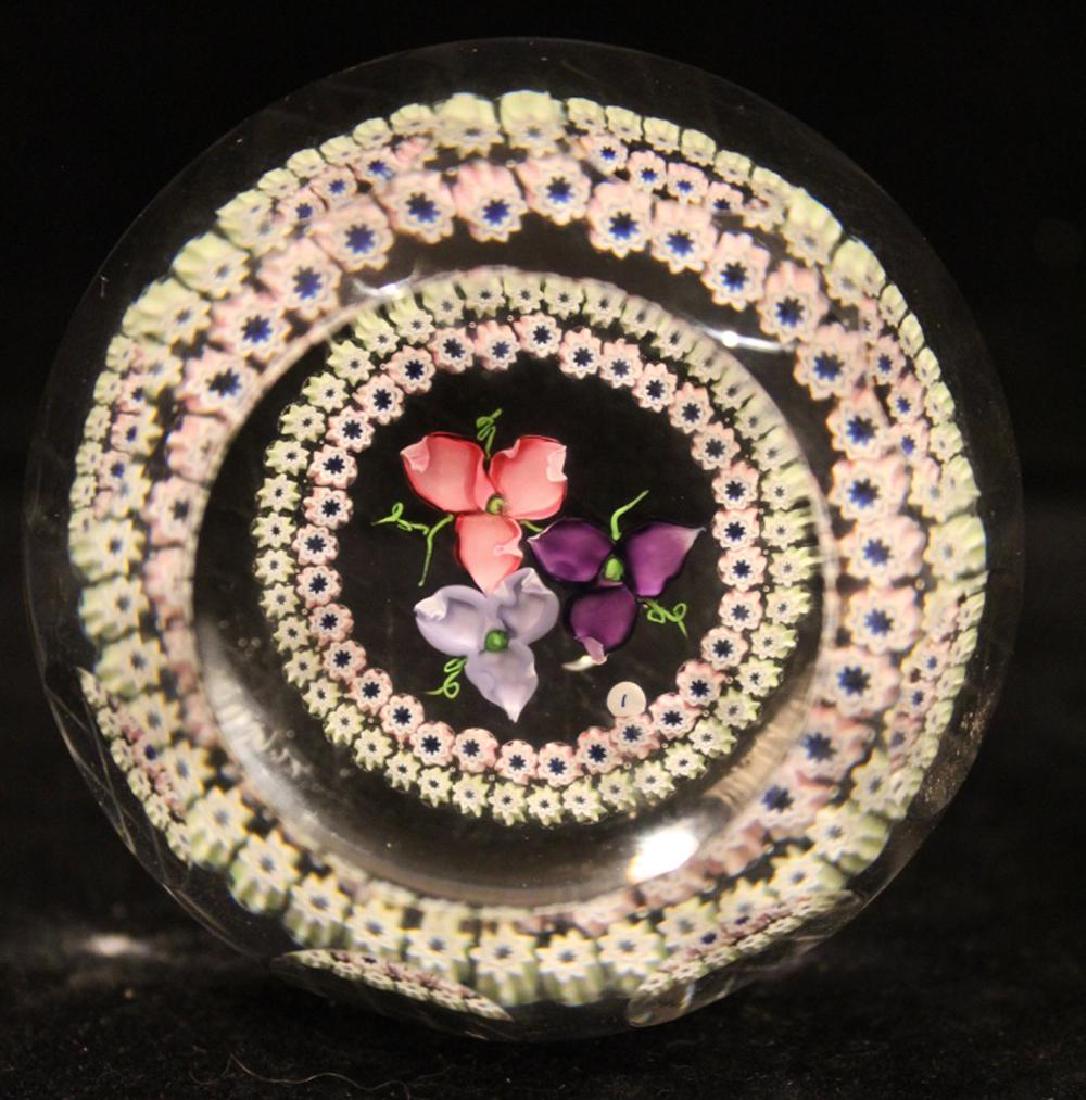 Colin Terris Caithness Art Glass Paperweight (1 of 3)