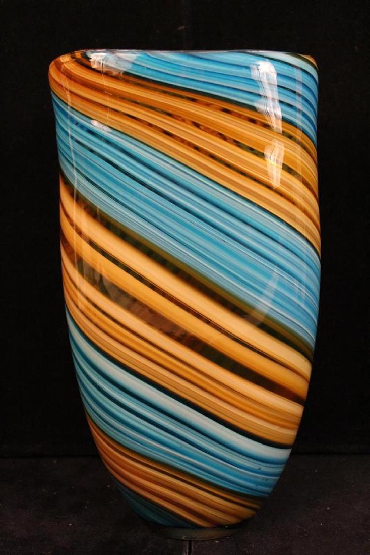 Murano Style Glass Vase (1 of 4)