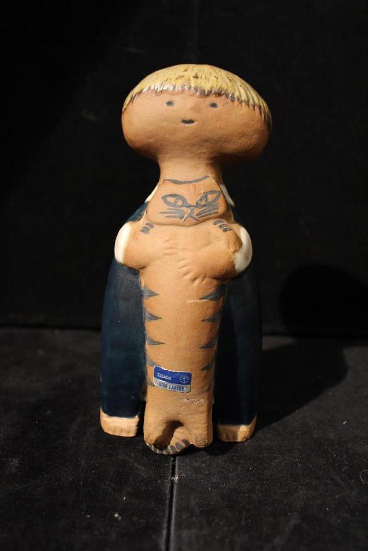 Lisa Larson Gustavsberg Sweden Pelle Figure