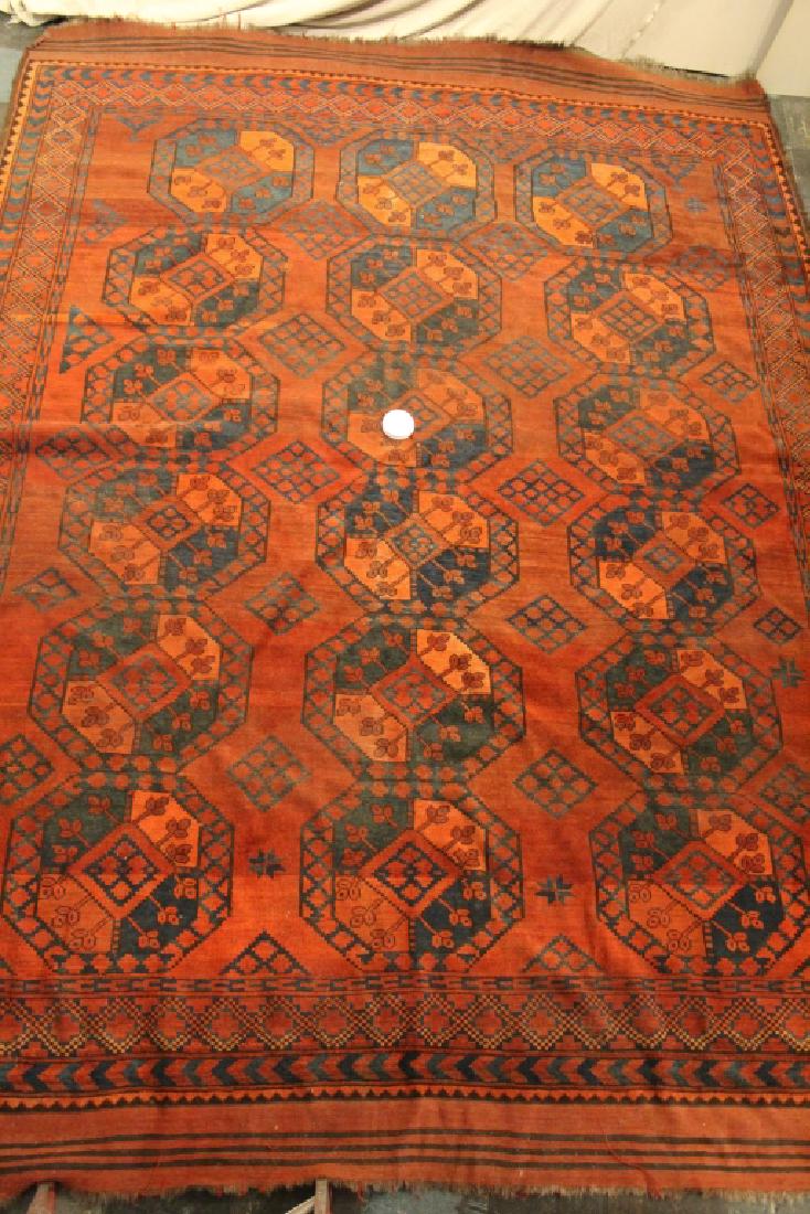 Vintage Hand-Knotted Afghani Baluchi Rug (1 of 9)