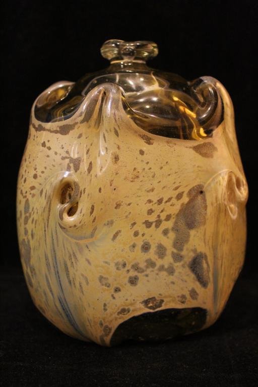 Michael Robinson Two Rivers Art Glass Vase (1 of 14)