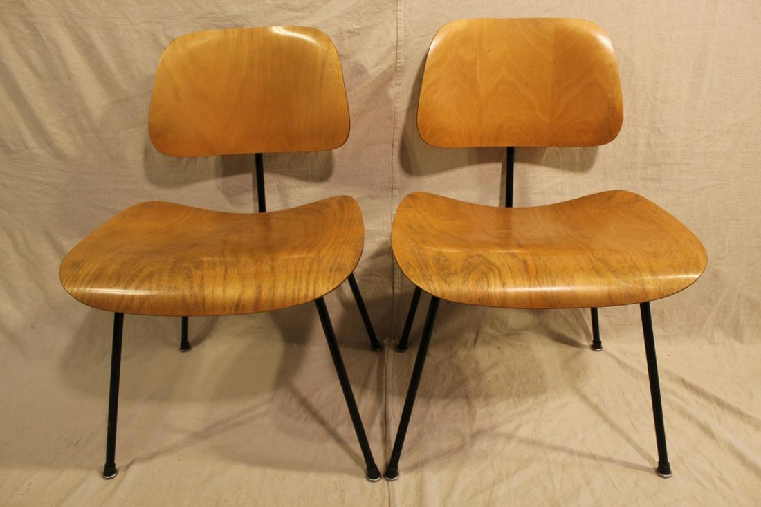Herman Miller Eames Lounge Shell Chair Mid Century Vintage Furniture Foil Label