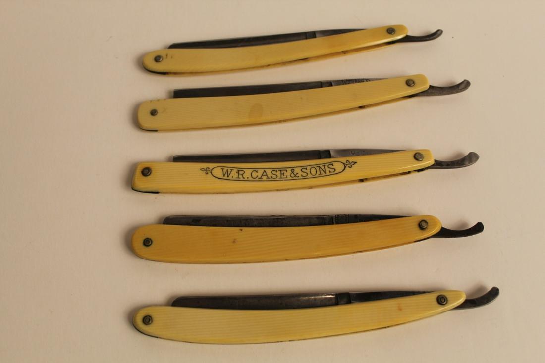 5 Vintage American Straight Razors (1 of 4)