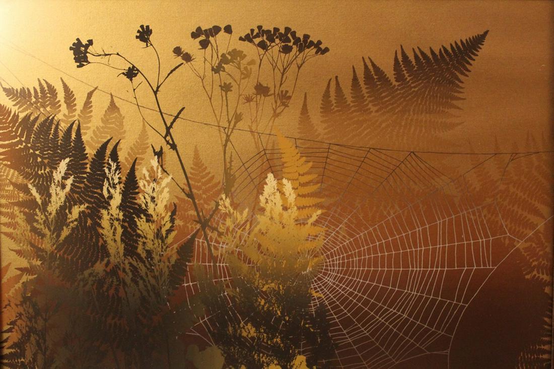 Elton Bennett Serigraph "Ferns" (1 of 5)