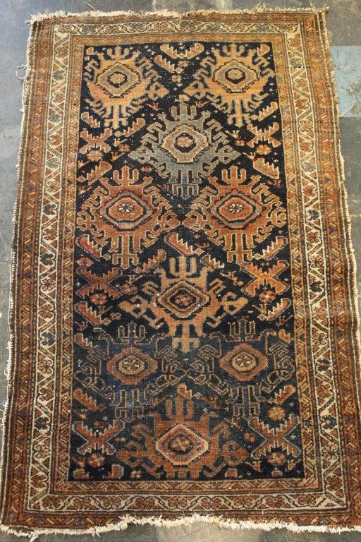 Antique Persian Hand Knotted Rug (1 of 9)