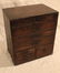 Antique Japanese Tabletop Miniature Tansu Chest - 2