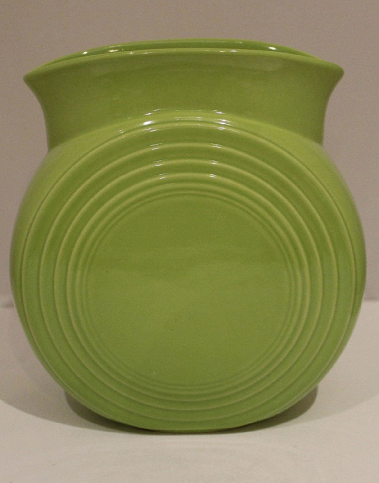 Fiestaware Millennium II Vase Chartreuse: Excellent like new condition. Raised marks to base. 8.5" H.