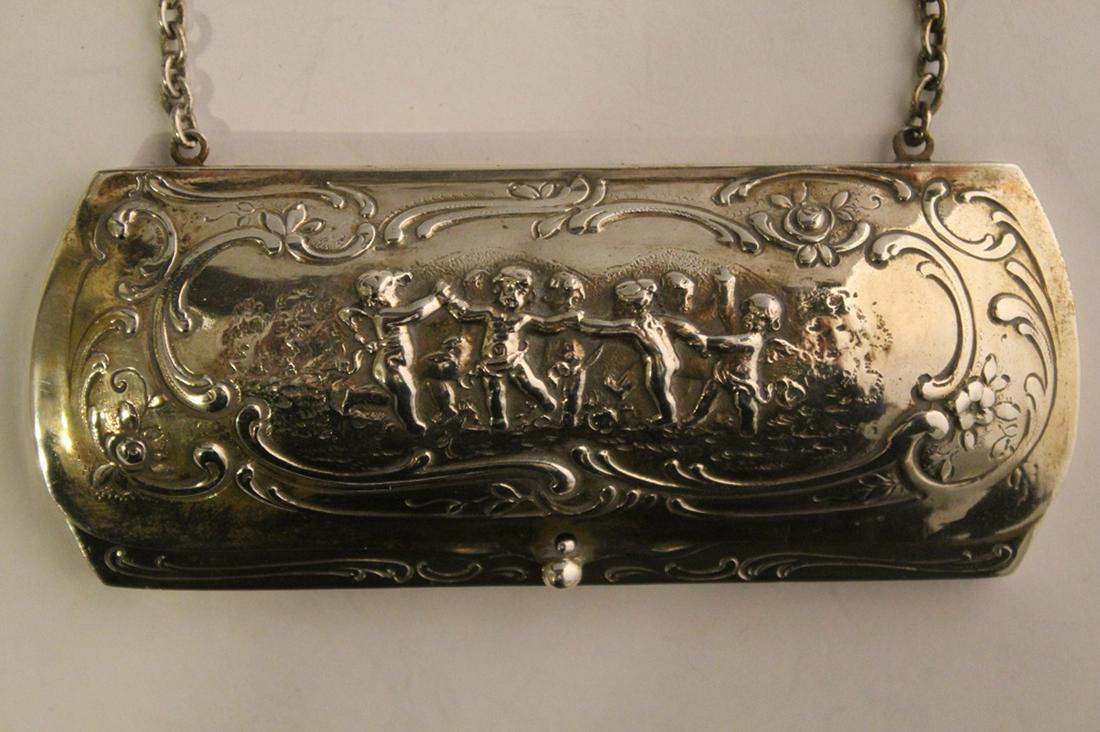Antique 800 Silver Repousse Eyeglass Case (1 of 6)