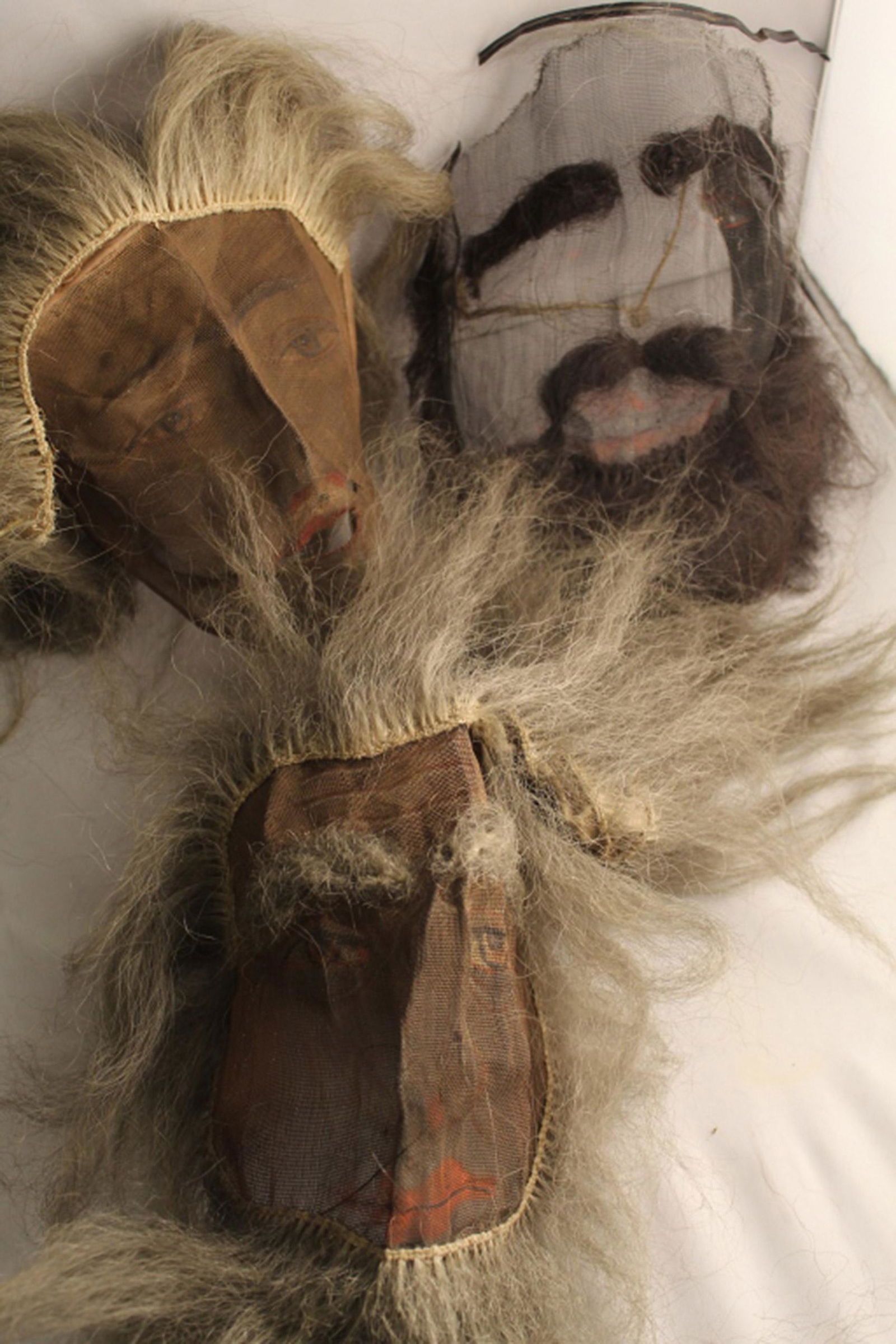 Antique Odd Fellows Wire Mesh Masks (1 of 4)