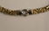 14K Yellow White Gold Byzantine Chain Necklace - 4