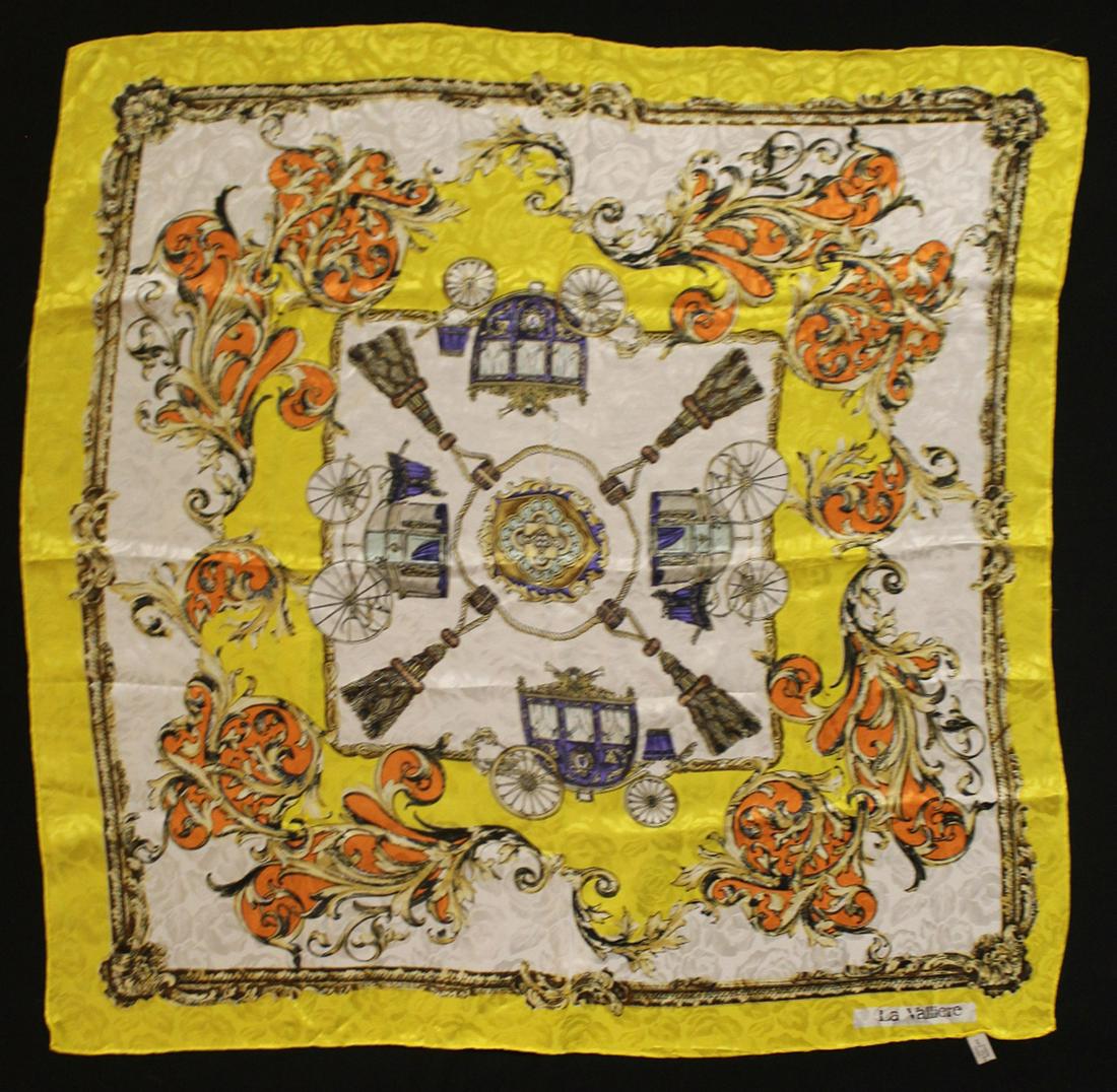 La Valliere Carriages Silk Scarf (1 of 6)