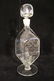 Rare Blenko Clear Glass Pedestal Base Decanter