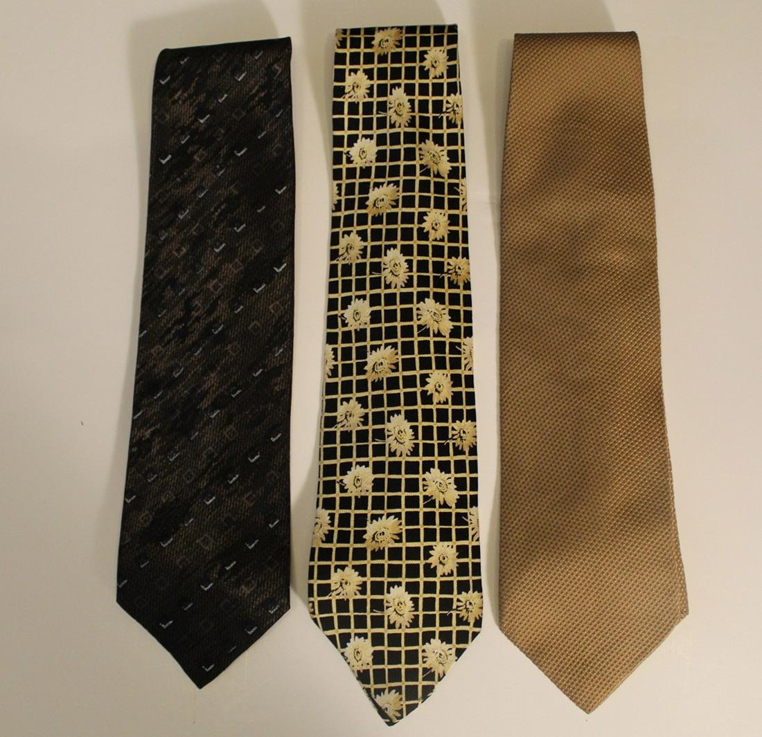Vintage Boss Armani Principe Silk Ties (1 of 4)