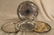 Wallace Baroque Silver Plate Round Trays