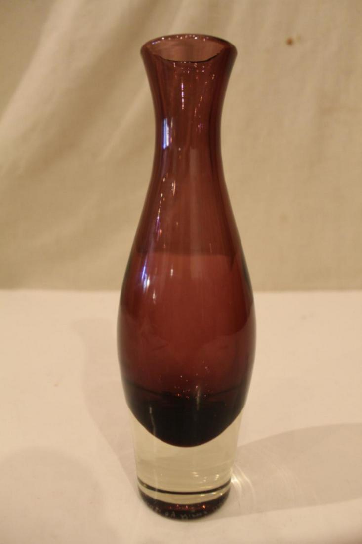 Riihimaen Lasi Oy Finland Glass Vase (1 of 4)