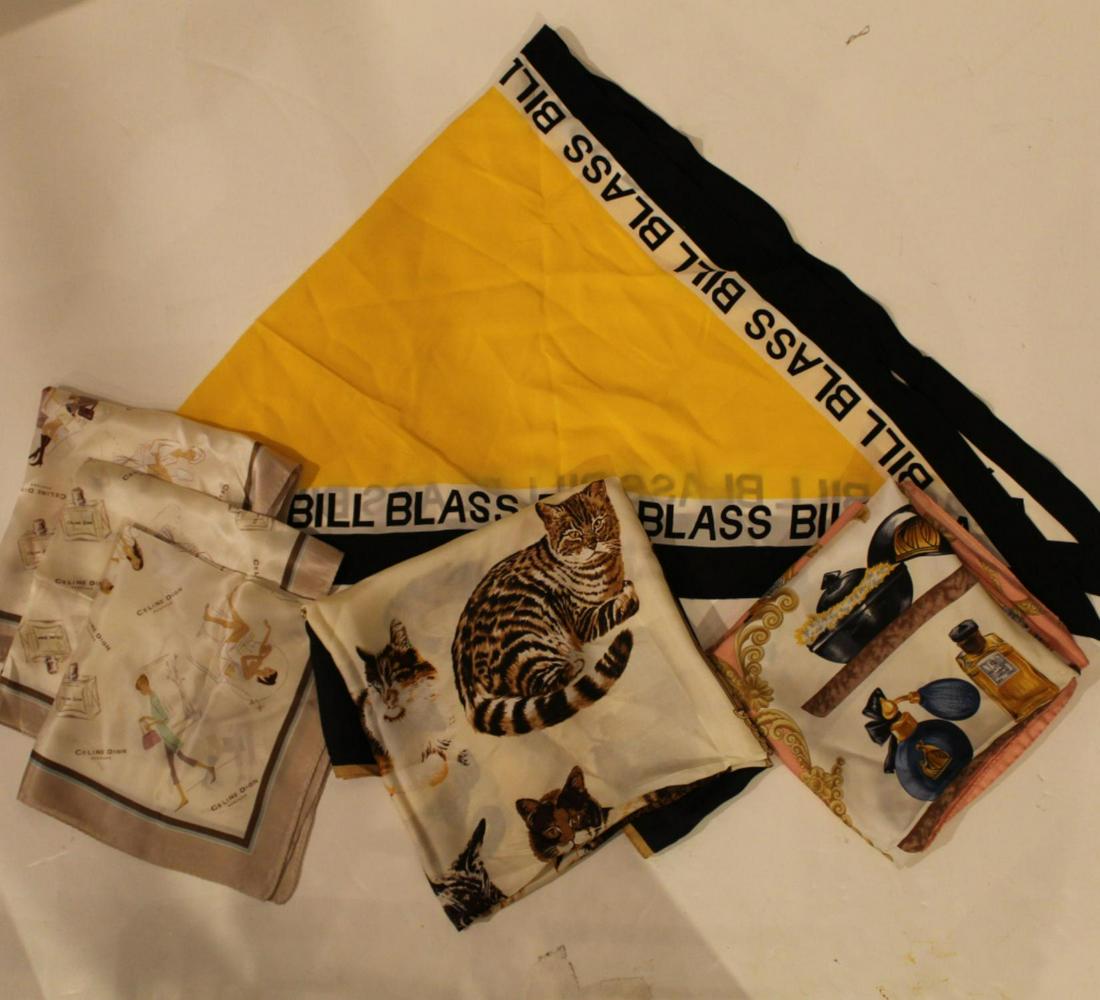 Collection Designer Silk Scarves (1 of 5)