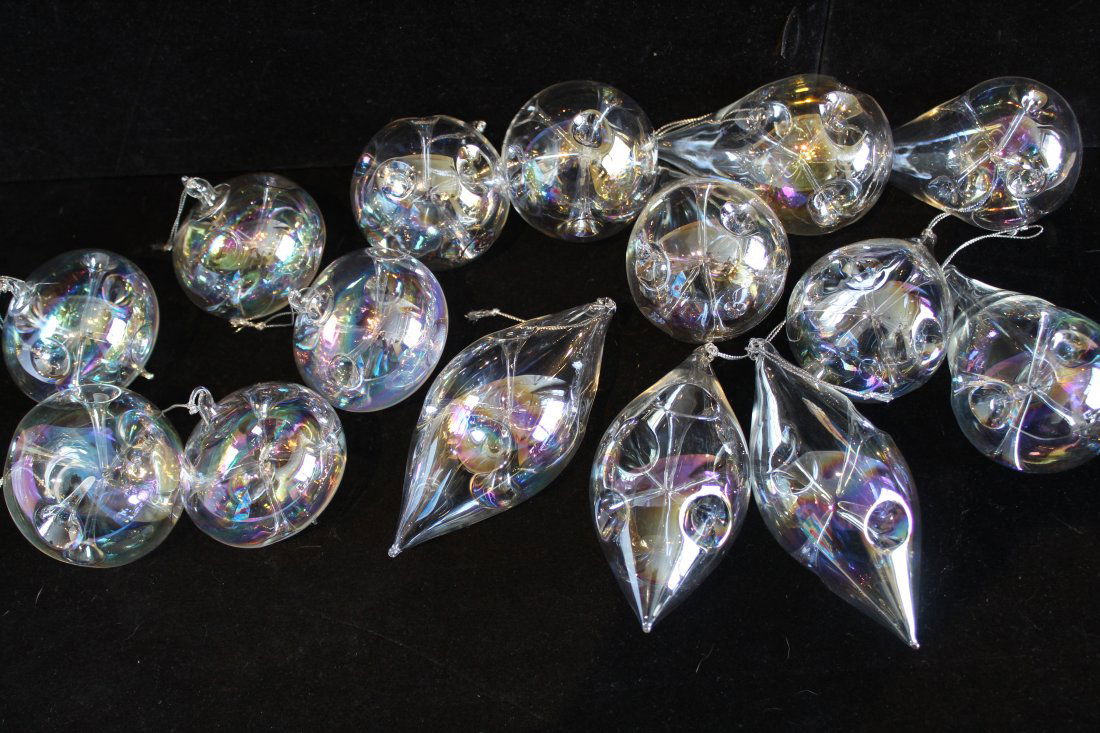 Hand Blown Glass Christmas Tree Ornaments (1 of 7)