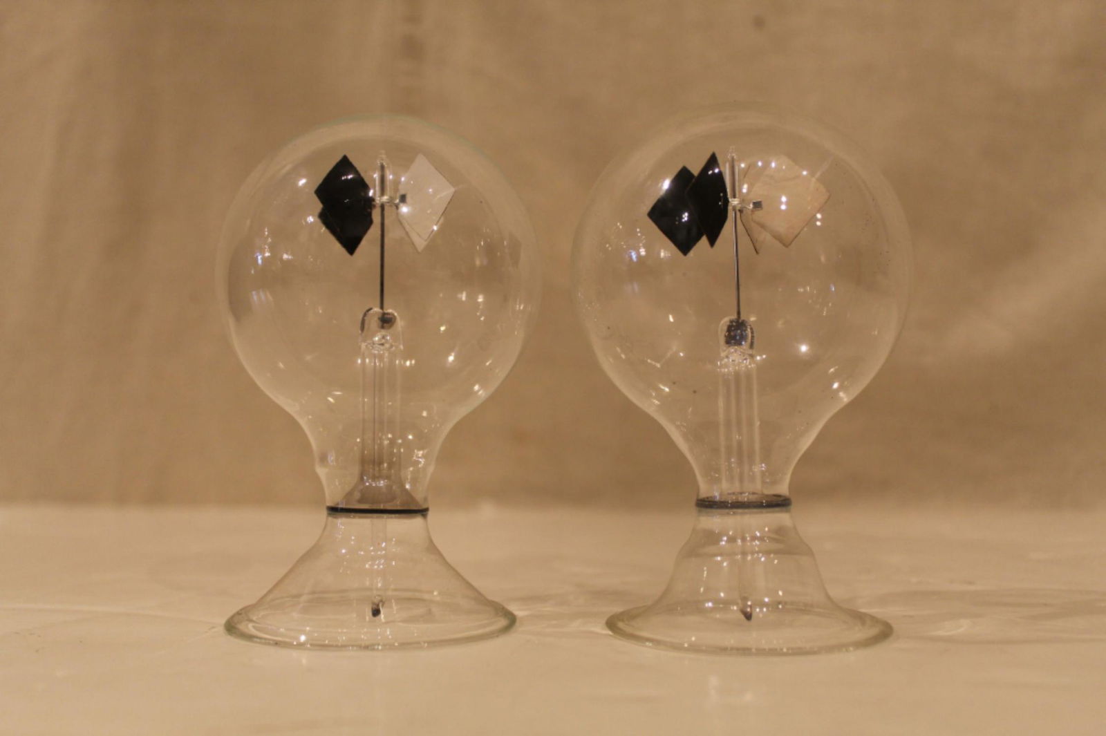 Two Vintage Crookes Radiometer Solar Meters (1 of 1)