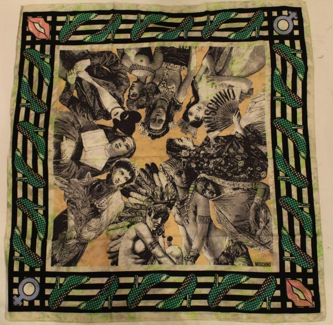 Moschino Silk Scarf (1 of 5)