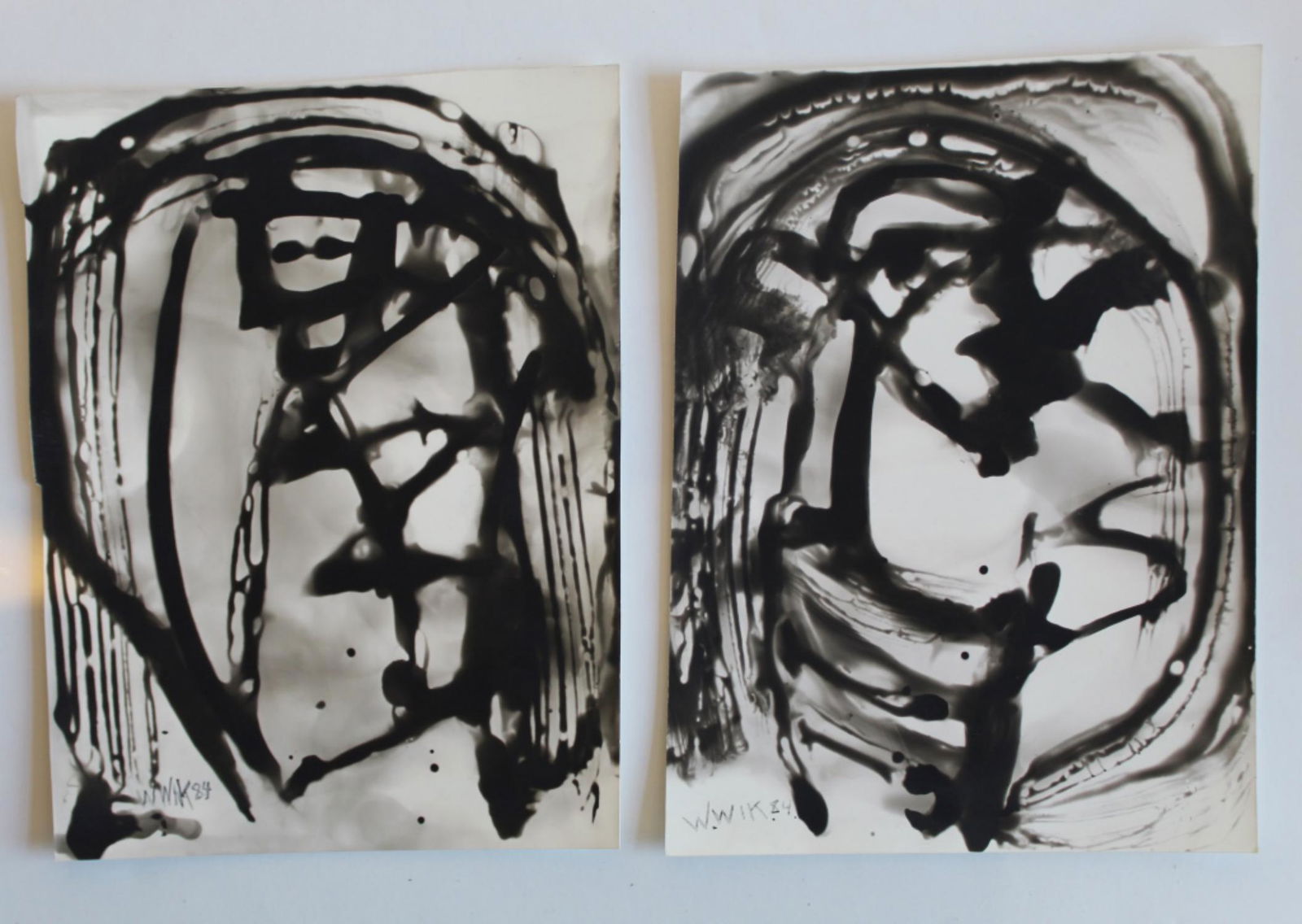 William Wikstrom 1984 "Chem Art" (1 of 6)