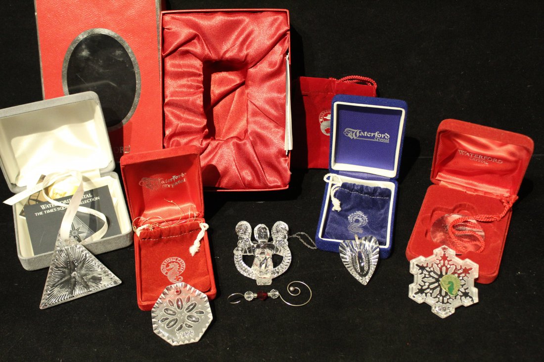 Waterford Crystal Ornaments & Heart Pendant (1 of 7)