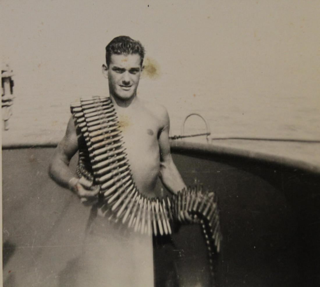 Vintage Photographs of Shirtless Military Men (1 of 6)