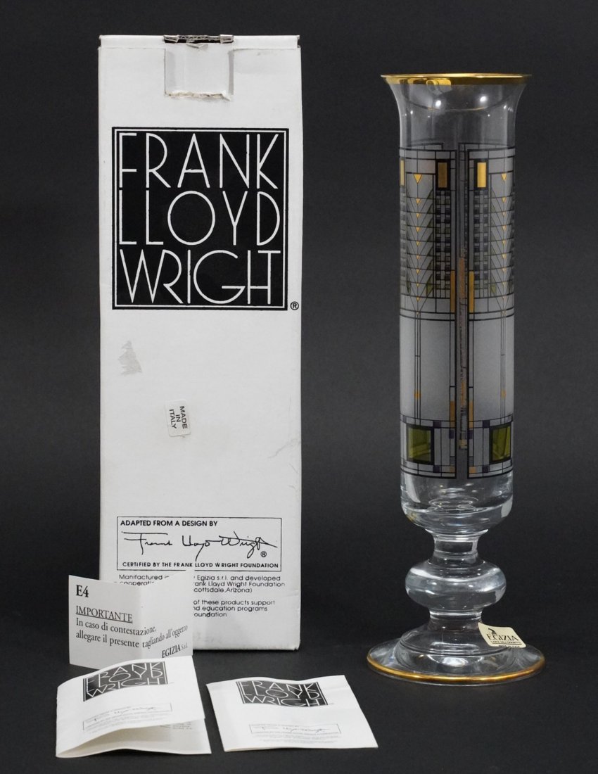 Frank Lloyd Wright Tree of Life Glass Vase (1 of 4)