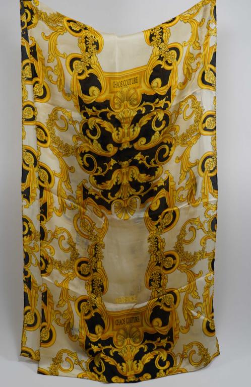Versace Chaos Couture Silk Scarf (1 of 4)