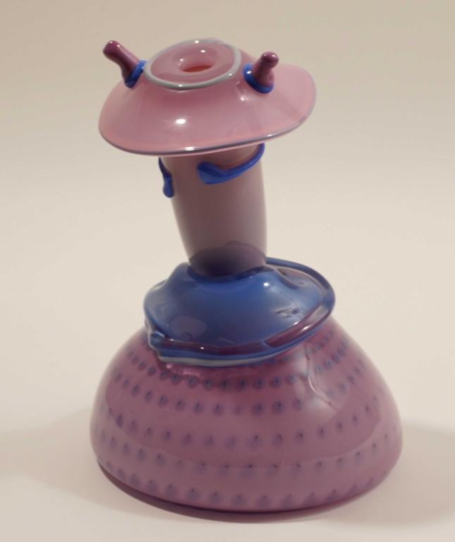 James Van Deurzen Art Glass Vase Pilchuck Artist (1 of 6)