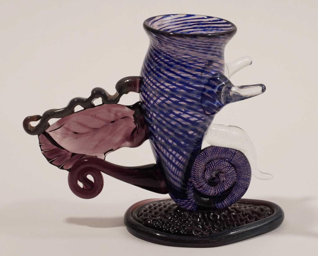 Fritz Dreisbach Art Glass Goblet Pilchuck Artist (1 of 3)