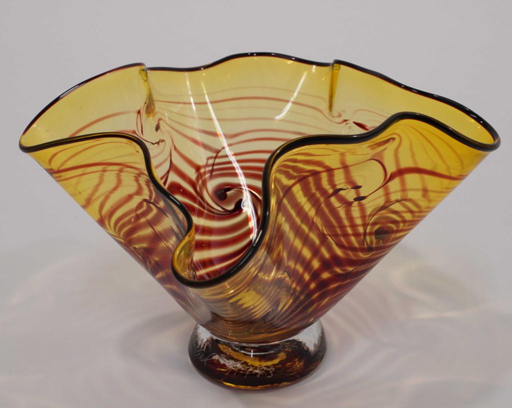 Daniel Read Art Glass Bowl Pilchuck Artist (1 of 3)