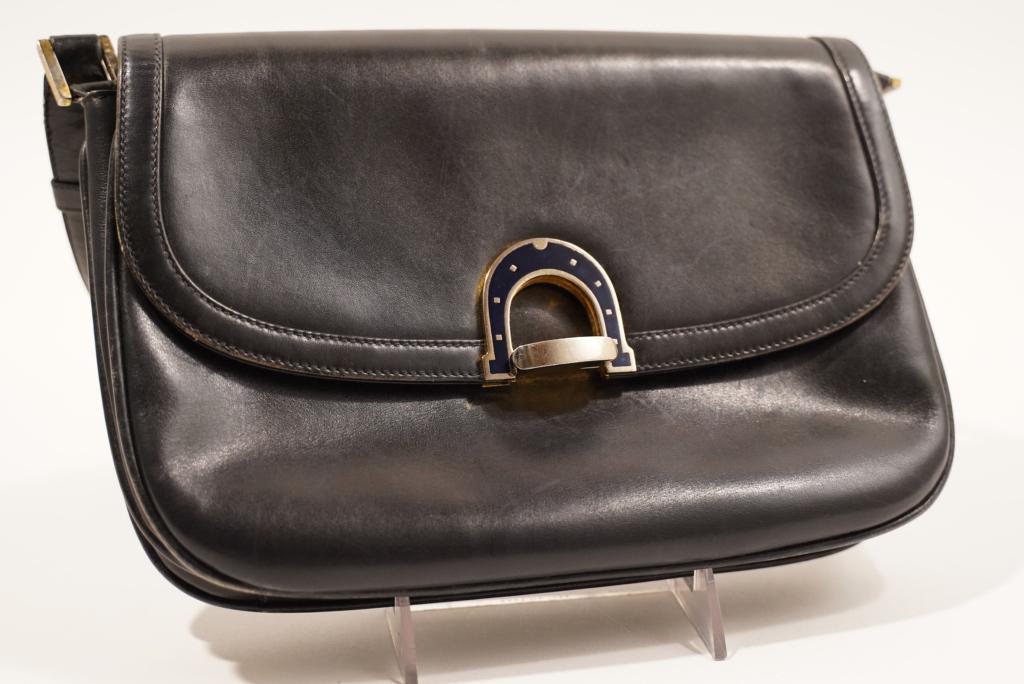 Vintage Mark Cross Horseshoe Clasp Handbag (1 of 5)