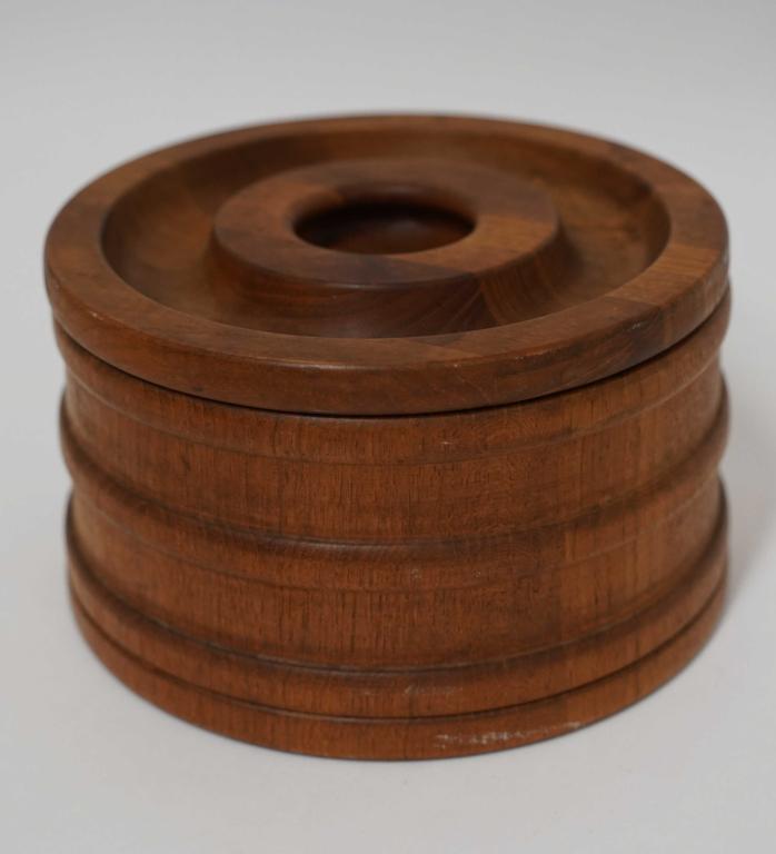 Dansk Denmark Staved Teak Ice Bucket (1 of 3)