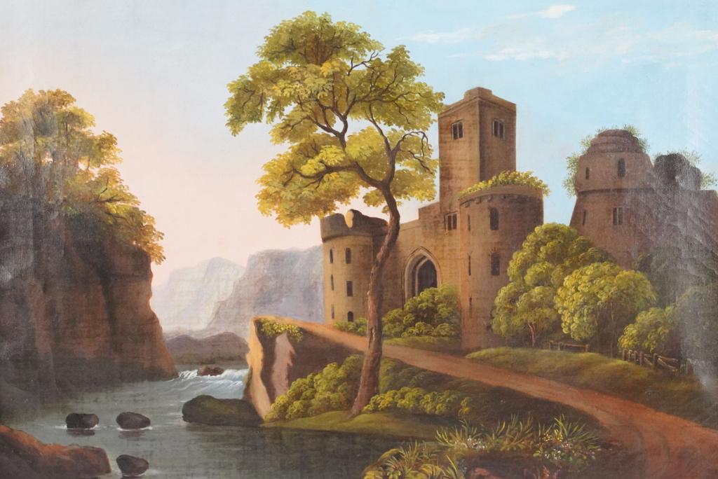 Thomas Chambers Style Landscape Painting (1 of 12)